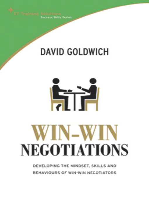 Title details for Win-Win Negotiation by David Goldwich - Available